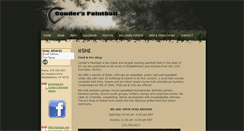 Desktop Screenshot of conderspaintball.com